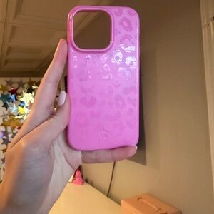 Velvet Caviar Hot Pink Leopard IPhone Case
